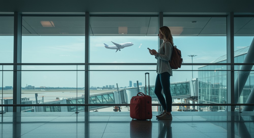 Awaryjne lądowanie na krakowskim lotnisku: Samolot wrócił z powodu drobnej usterki