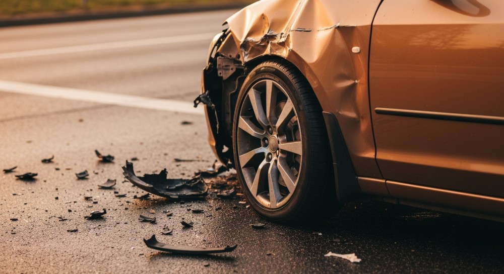 Tragedia w Sierczy: trzej nastolatkowie zginęli w pożarze samochodu po wypadku