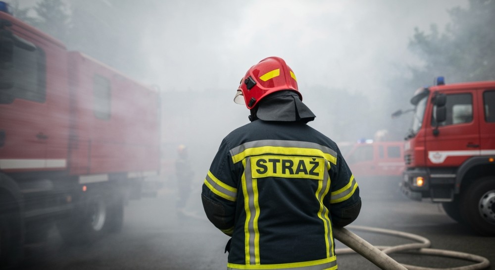 Pożar samochodu na A4 koło Krakowa: dramatyczne chwile i ogromne utrudnienia w ruchu!