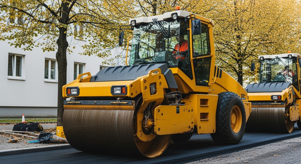Utrudnienia drogowe w Biskupicach: Budowa chodnika wstrzymuje ruch!