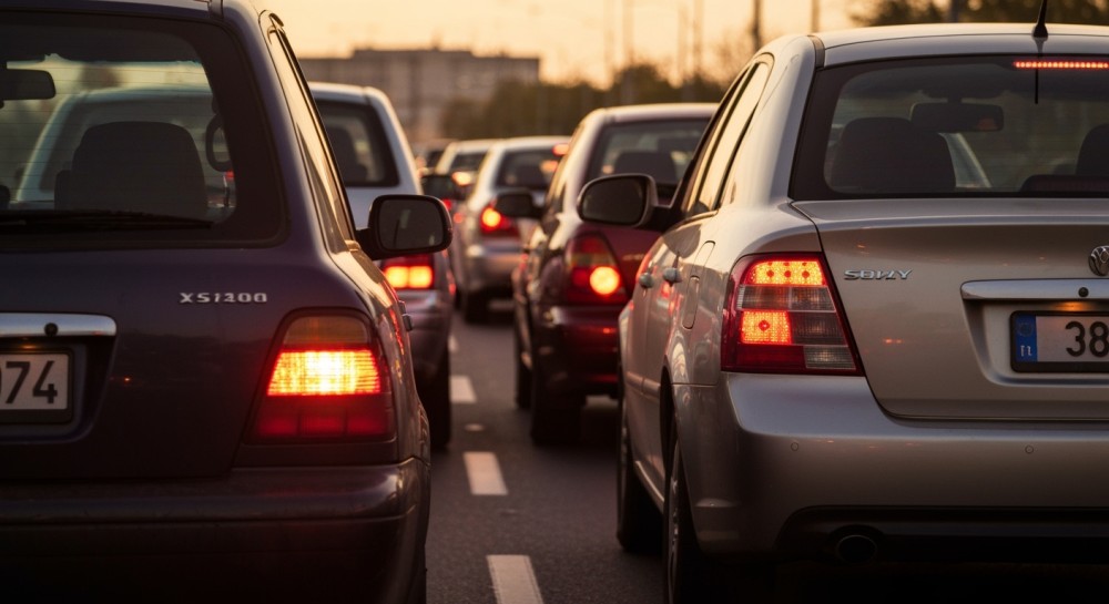 Protest spowalnia ruch na S7 i DK94 w Gaju i Wieliczce