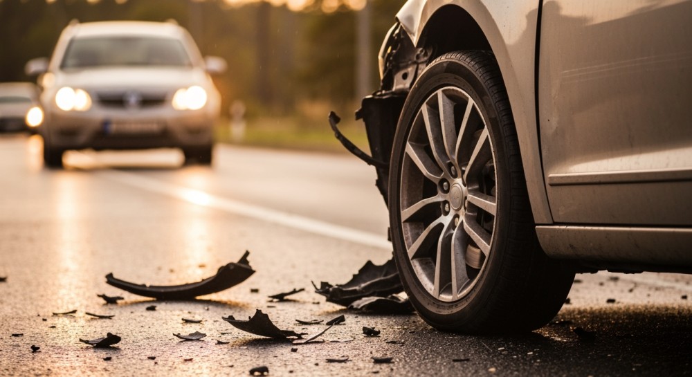 Wypadki i kolizje na drogach powiatu limanowskiego w okresie świątecznym