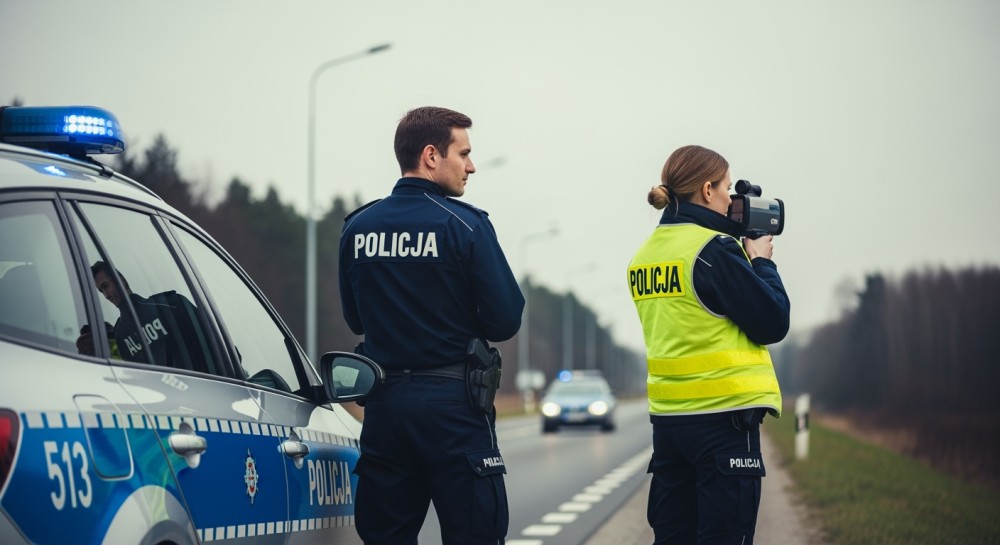 Poszukiwany 42-latek zatrzymany za jazdę po alkoholu i złamanie zakazu prowadzenia pojazdów.