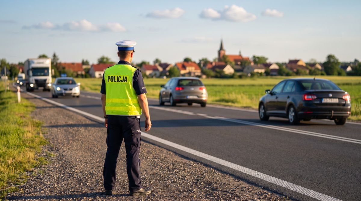 Bezpieczniej na drogach powiatu krakowskiego: Wrzesień przynosi pozytywne zmiany